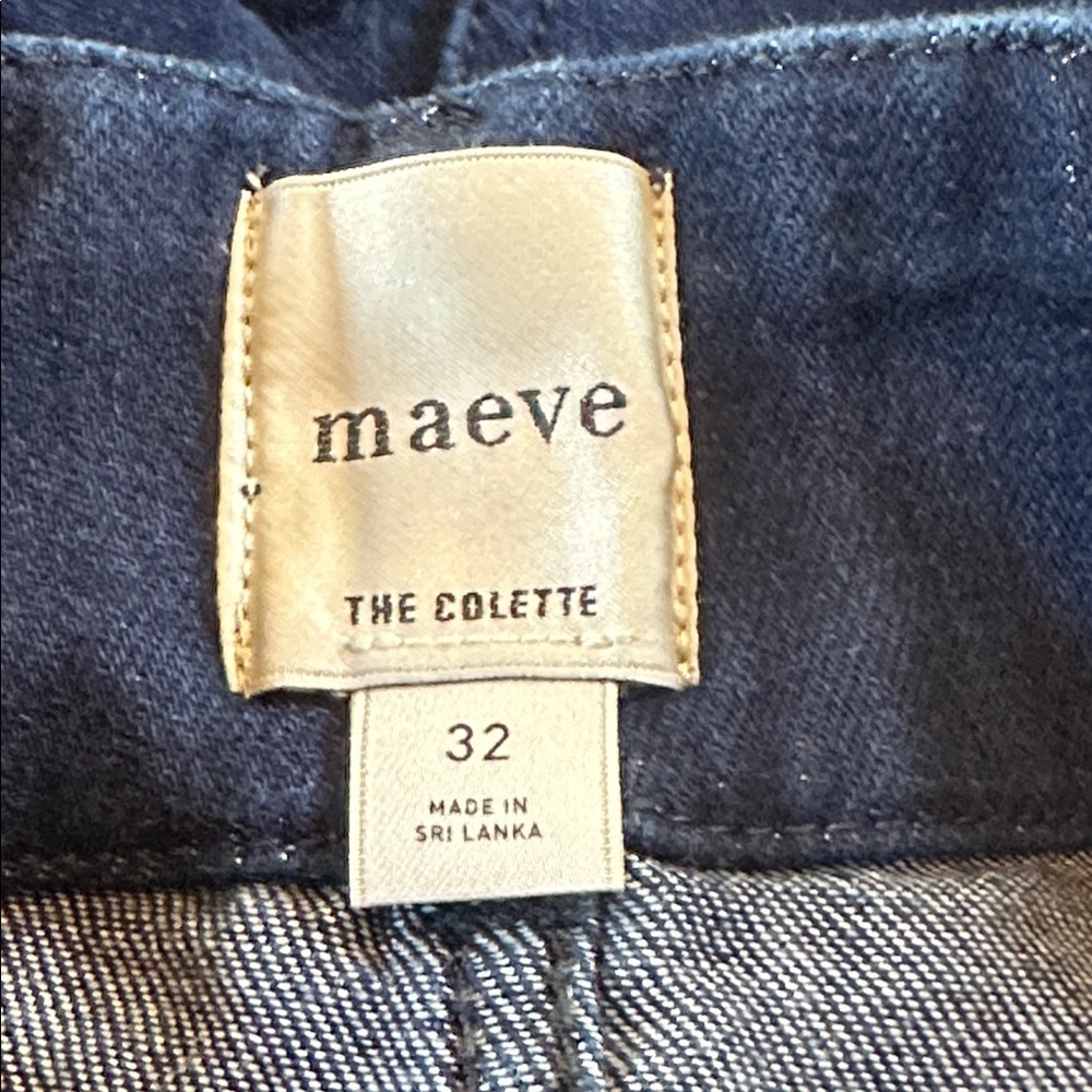 Anthropologie Maeve The Collette Cropped Wide Leg Jeans - Picture 2 of 8